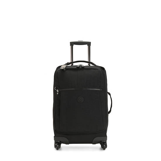 Walizki Kipling Darcey Small Carry-On Rolling Czarne | PL 1473UZ